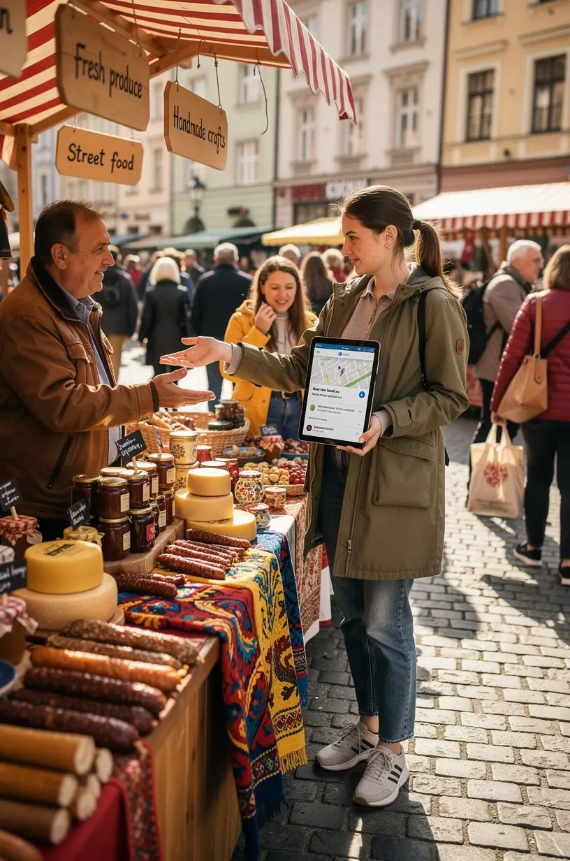 Smartfon z aplikacją do rezerwacji lotów i hoteli, pokazujący nowoczesne narzędzia wspierające elastyczność.